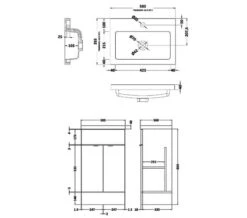 Hudson Reed Fusion Full Depth Floor-Standing Vanity Unit And Basin -Burlington Shop M700 2021 3 9 10 23 53 819