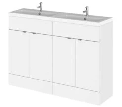 Hudson Reed Fusion 1200mm Full Depth Floor-Standing Vanity Unit And Basin