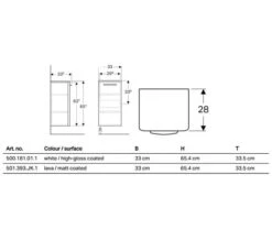 Geberit Selnova Square 330 X 335mm 1 Door Cabinet -Burlington Shop M700 2021 4 21 7 53 3 674