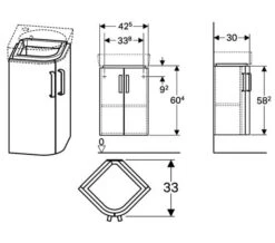 Geberit Selnova Compact 450 X 330mm Two Door Cabinet And Basin -Burlington Shop M700 2021 4 22 9 23 1 528