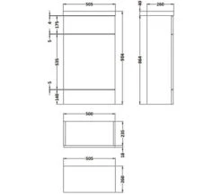 Hudson Reed Fusion Slimline WC Unit And Worktop -Burlington Shop M700 2021 6 18 9 40 6 678