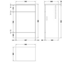 Hudson Reed Fusion 355mm Full Depth WC Unit And Worktop 10 Hudson Reed Fusion 355mm Full Depth WC Unit And Worktop -Burlington Shop M700 2021 6 19 9 41 29 291