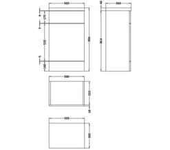 Hudson Reed Fusion 355mm Full Depth WC Unit And Worktop 11 Hudson Reed Fusion 355mm Full Depth WC Unit And Worktop -Burlington Shop M700 2021 6 19 9 50 47 619