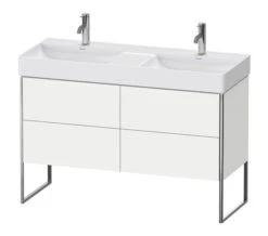 Duravit XSquare Floor-Standing 1184 X 460mm Vanity Unit With 4-Pull-Out Compartments