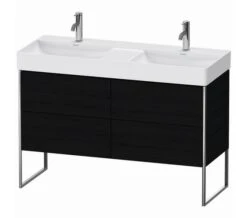 Duravit XSquare Floor-Standing 1184 X 460mm Vanity Unit With 4-Pull-Out Compartments -Burlington Shop M700 2021 8 4 10 8 42 221