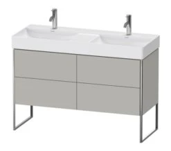 Duravit XSquare Floor-Standing 1184 X 460mm Vanity Unit With 4-Pull-Out Compartments -Burlington Shop M700 2021 8 4 10 9 3 570