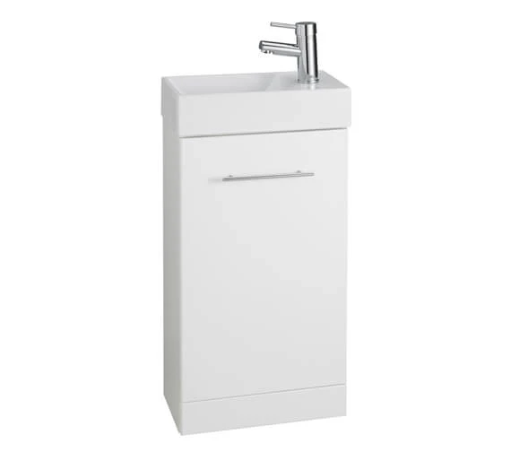 Kartell K-Vit Impakt White Floor Standing Cube Cloakroom Unit With Basin 3 Kartell K-Vit Impakt White Floor Standing Cube Cloakroom Unit With Basin