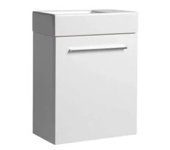 Tavistock Kobe 450 X 600mm Wall Mounted Vanity Unit With Basin