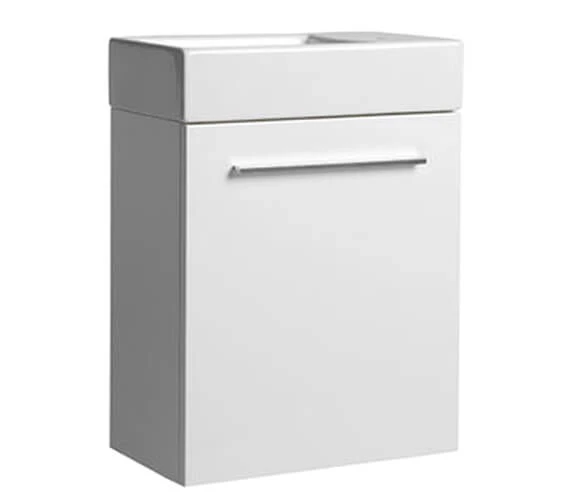 Tavistock Kobe 450 X 600mm Wall Mounted Vanity Unit With Basin 3 Tavistock Kobe 450 X 600mm Wall Mounted Vanity Unit With Basin