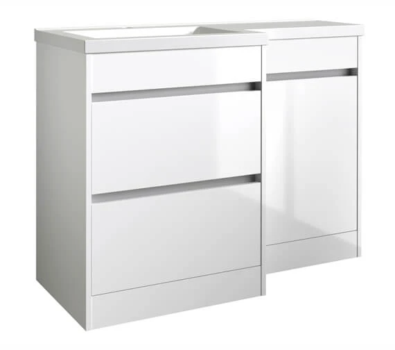 Kartell K-Vit City 2 Drawer L-Shaped Furniture Set 3 Kartell K-Vit City 2 Drawer L-Shaped Furniture Set
