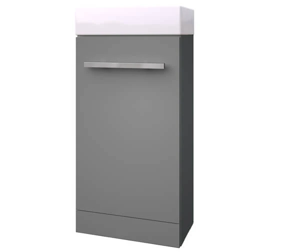 Kartell K-Vit Purity Floor Standing 400mm Cloakroom Vanity Unit With Basin 5 Kartell K-Vit Purity Floor Standing 400mm Cloakroom Vanity Unit With Basin - Image 3