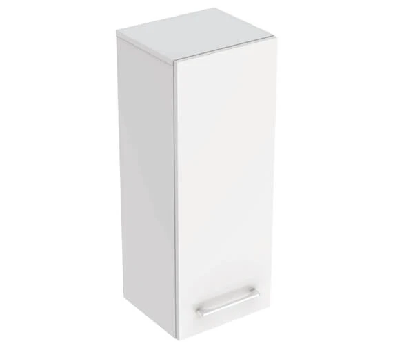 Geberit Selnova Square 330 X 850mm Wall Hung Single Door Medium Side Cabinet 4 Geberit Selnova Square 330 X 850mm Wall Hung Single Door Medium Side Cabinet - Image 2