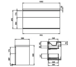 Roper Rhodes Scheme Wall Mounted Basin Unit -Burlington Shop M700 2022 10 24 13 38 20 505