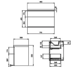 Roper Rhodes Scheme Wall Mounted Basin Unit -Burlington Shop M700 2022 10 24 13 38 4 296