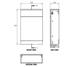 Essential Dakota 500mm Compact WC Unit -Burlington Shop M700 2022 12 13 10 21 26 1
