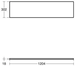 Ideal Standard Connect Air Worktops -Burlington Shop M700 2022 4 2 8 50 20 715
