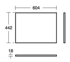 Ideal Standard Connect Air Worktops For Vanity Unit -Burlington Shop M700 2022 4 4 9 22 47 653