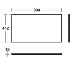 Ideal Standard Connect Air Worktops For Vanity Unit -Burlington Shop M700 2022 4 4 9 23 5 788