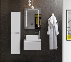 Joseph Miles Royce 1500mm High 2 Door Wall Hung Tall Unit