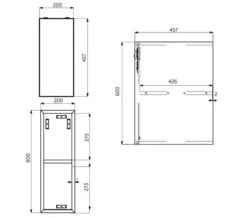RAK Joy Grey Open Storage Unit -Burlington Shop M700 2022 5 6 15 42 4 550