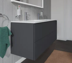 Duravit L-Cube 1290mm Wide 4 Drawers Wall Mounted Vanity Unit For Me-By-Starck Basin 22 Duravit L-Cube 1290mm Wide 4 Drawers Wall Mounted Vanity Unit For Me-By-Starck Basin -Burlington Shop M700 2022 6 10 12 54 28 911