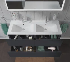 Duravit L-Cube 1290mm Wide 4 Drawers Wall Mounted Vanity Unit For Me-By-Starck Basin 24 Duravit L-Cube 1290mm Wide 4 Drawers Wall Mounted Vanity Unit For Me-By-Starck Basin -Burlington Shop M700 2022 6 10 12 54 56 19