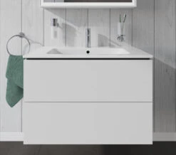 Duravit L-Cube Wall Mounted 2 Drawer Vanity Unit For Me-By-Starck Basin -Burlington Shop M700 2022 6 10 14 36 46 414