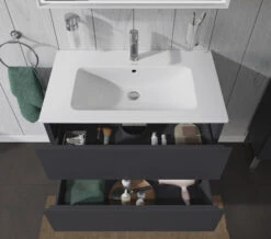 Duravit L-Cube Wall Mounted 2 Drawer Vanity Unit For Me-By-Starck Basin -Burlington Shop M700 2022 6 10 14 41 12 286