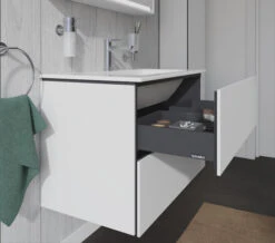 Duravit L-Cube Wall Mounted 2 Drawer Vanity Unit For Me-By-Starck Basin -Burlington Shop M700 2022 6 10 14 46 30 357