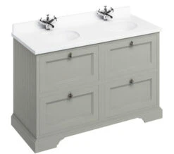 Burlington 1300mm Matt White 4 Drawer Floor Standing Unit 8 Burlington 1300mm Matt White 4 Drawer Floor Standing Unit -Burlington Shop M700 2022 6 13 10 13 18 761