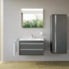 Duravit Ketho 455mm Depth Wall Mounted 2 Drawer Vanity Unit