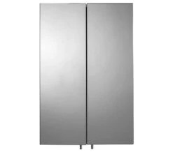 Croydex Avisio Stainless Steel Double Door Corner Mirror Cabinet -Burlington Shop M700 2022 6 16 13 21 9 292