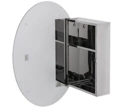 Croydex Tay Stainless Steel Oval Door Mirror Cabinet -Burlington Shop M700 2022 6 16 13 46 1 439