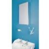 Croydex Anton Stainless Steel Single Door Standard Mirror Cabinet -Burlington Shop M700 2022 6 16 14 26 27 23