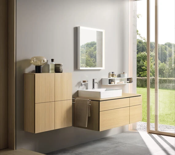Duravit L-Cube 700 X 800mm Semi-Tall Cabinet 7 Duravit L-Cube 700 X 800mm Semi-Tall Cabinet - Image 5