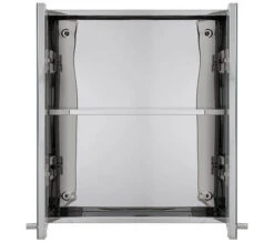 Croydex Carra Double Door Stainless Steel Mirror Cabinet -Burlington Shop M700 2022 6 27 8 55 49 733