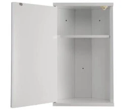 Croydex Simplicity Self Assembly White Corner Mirror Cabinet -Burlington Shop M700 2022 6 28 9 34 4 606