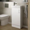 Essential Alaska 405mm White 1 Door Floor Standing Cloakroom Unit With Basin -Burlington Shop M700 2022 6 29 10 18 33 795