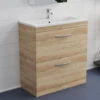 Nuie Athena 2 Drawer Floor Standing Vanity Unit With Worktop Or Basin -Burlington Shop M700 2022 7 19 10 7 20 80