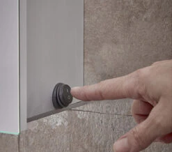 Tavistock Conduct Single Door Mirror Cabinet With Overhead LED Light -Burlington Shop M700 2022 7 25 11 26 2 702