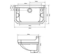 Tavistock Vitoria Traditional Style 500mm Cloakroom Unit And Basin 12 Tavistock Vitoria Traditional Style 500mm Cloakroom Unit And Basin -Burlington Shop M700 2022 7 26 13 2 26 737