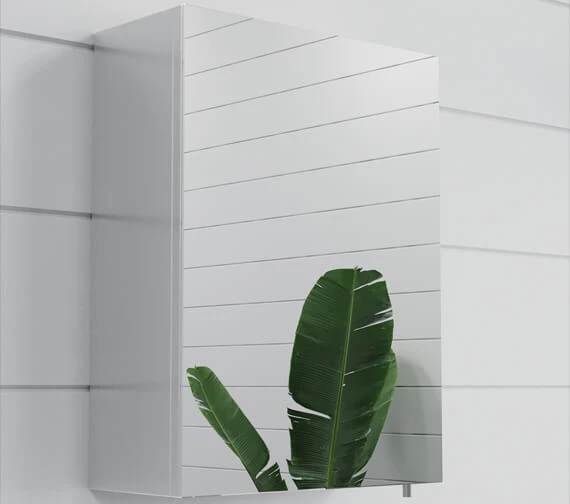 Croydex Avon Stainless Steel Single Door Small Mirror Cabinet 3 Croydex Avon Stainless Steel Single Door Small Mirror Cabinet