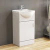 Essential Alaska 1 Door Vanity Unit 450mm And Basin 2 Essential Alaska 1 Door Vanity Unit 450mm And Basin -Burlington Shop M700 2022 7 28 11 52 43 683