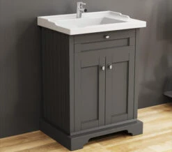 Hudson Reed Old London 2 Door Floor Standing Vanity Unit And Basin