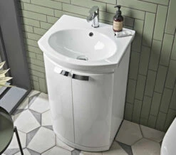 Tavistock Tempo 2 Door Free Standing Unit With Basin