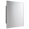 Croydex Dart Stainless Steel Square Door Mirror Cabinet