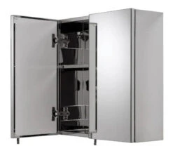 Croydex Avon Stainless Steel Double Door Small Mirror Cabinet -Burlington Shop M700 2022 9 27 11 51 24 214