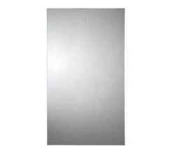 Croydex Colorado Stainless Steel Single Door Large Mirror Cabinet