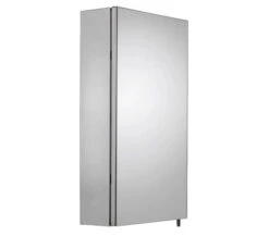 Croydex Anton Stainless Steel Single Door Standard Mirror Cabinet -Burlington Shop M700 2022 9 28 11 26 45 802