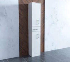 Nuie Mayford 350mm Wide Floor Standing White Tallboy Unit